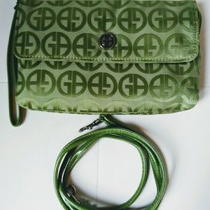Wristlet or Crossbody purse.